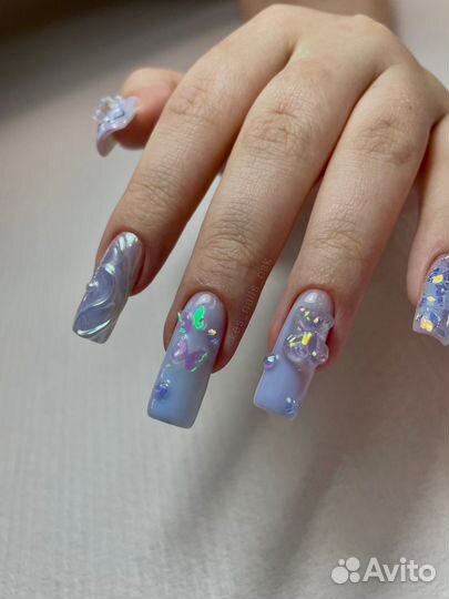 Маникюр с покрытием