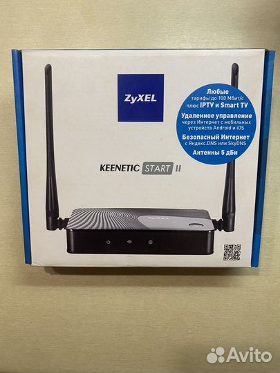 Wi-Fi роутер Zyxel Keenetic Start II