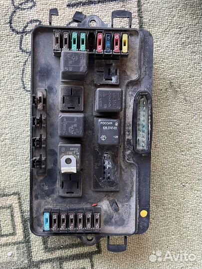Блок предохранителей ваз 2114