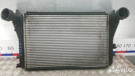 Радиатор интеркуллера skoda superb 2 (XML24KC01)