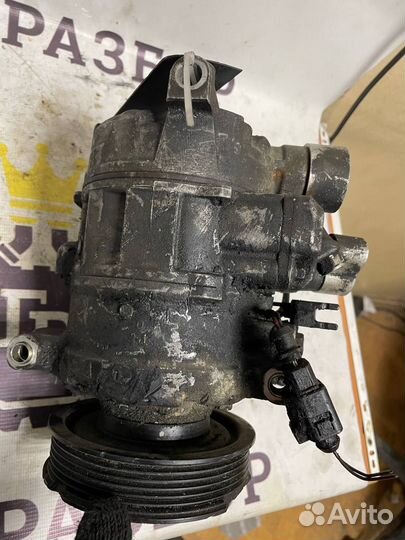 Компрессор кондиционера Audi A6 C7,4G 2011-2018 (3