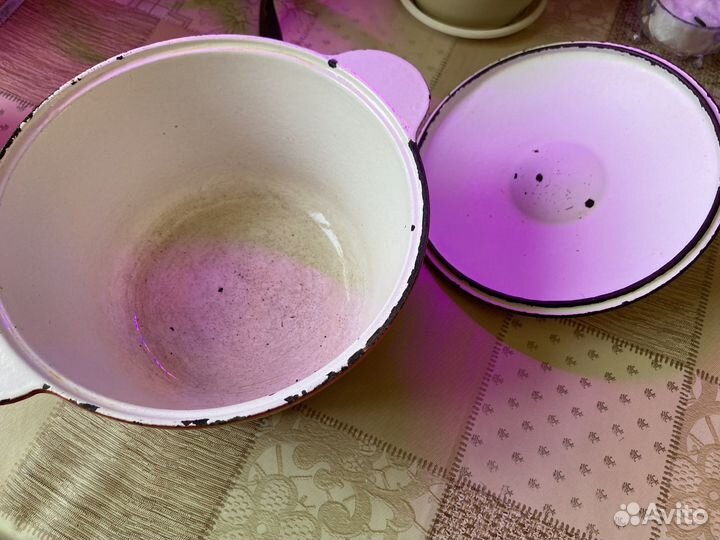 Кастрюля чугунная СССР