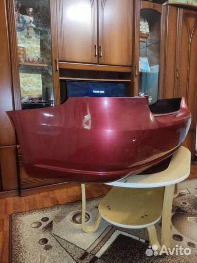 Задний бампер на volkswagen polo седан