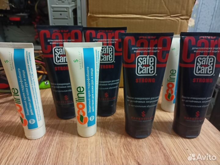 Очищающая паста для рук, крем