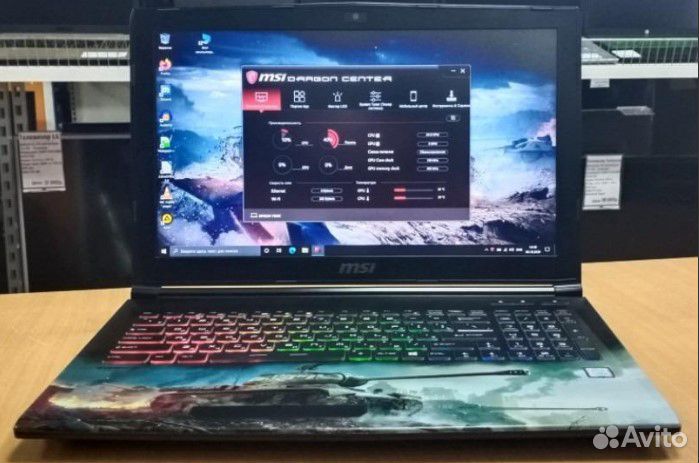 Новый MSI Gaming IPS Of Tanks GTX1050 16озу I5 7