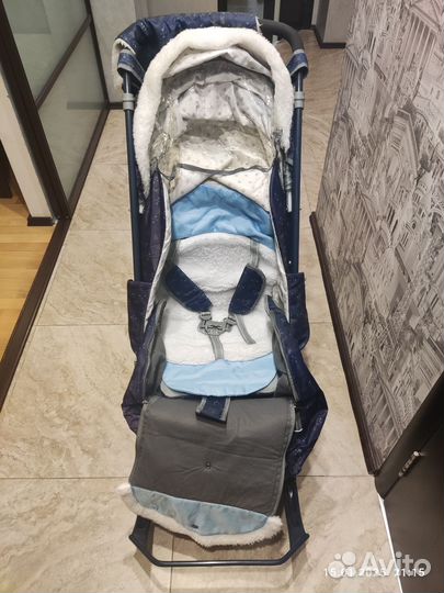 Коляска-санки Ника Nika