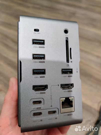 Док станция Hagibis U100 Pro для ноута