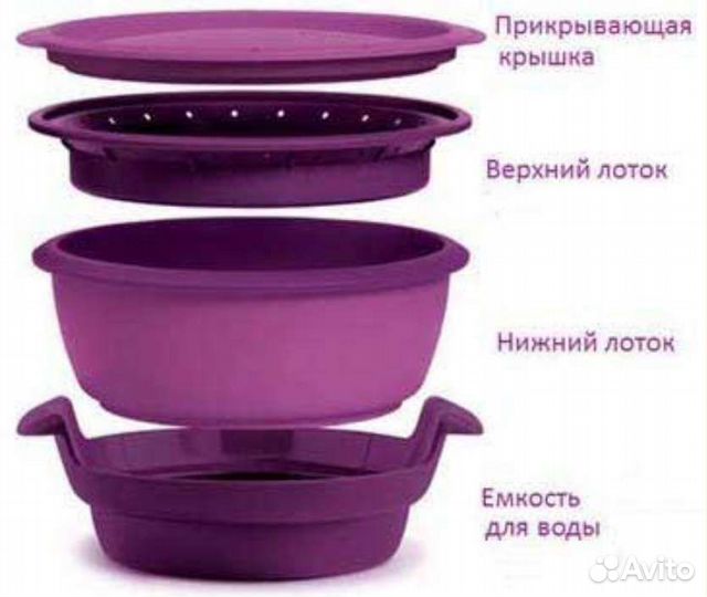 Пароварка Микро Гурмэ Tupperware