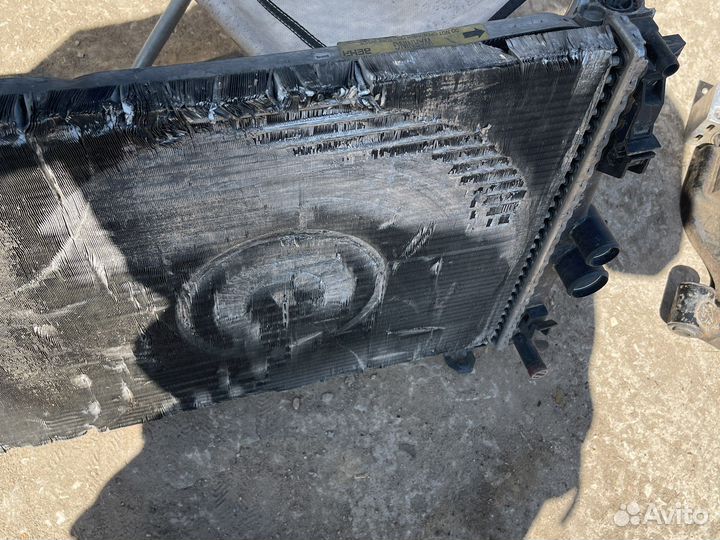 Кассета радиаторов mercedes vito viana