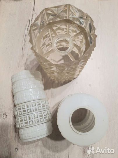 Плафоны для люстры СССР бу, плафоны