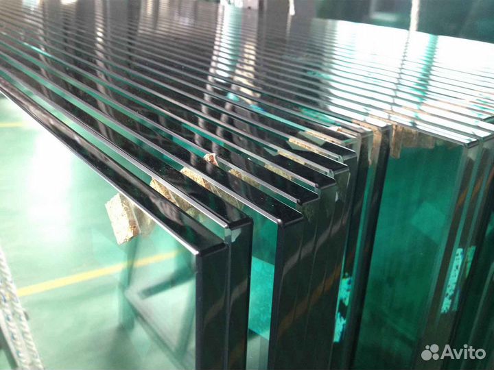 Ремонт окон, стеклопакет Стандарт RAL8579