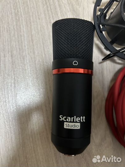 Микрофон Focusrite CM25 +паук+xlr