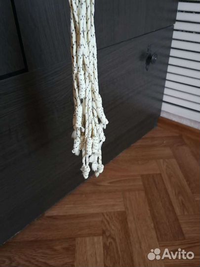 Кашпо для цветов макраме длинное