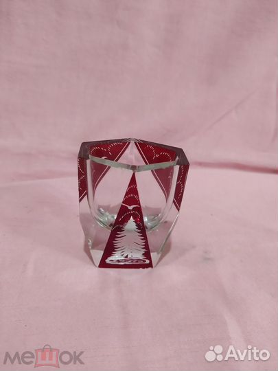 Винный набор Богемия. Цветное стекло