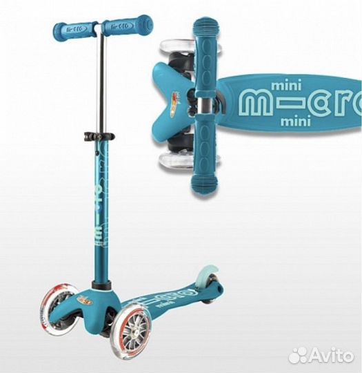 Самокат детский трехколесный Micro Mini Deluxe