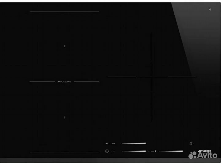 Индукционная варочная панель Smeg SI1M7733B Новая