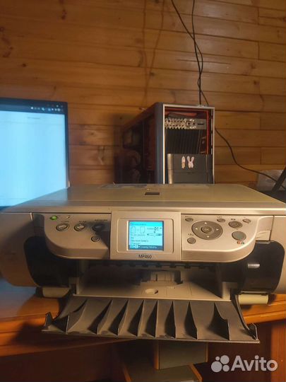 Принтер струйный мфу Canon mp460 (цветной)