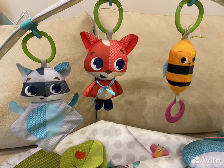 Развивающий коврик tiny love солнечная полянка