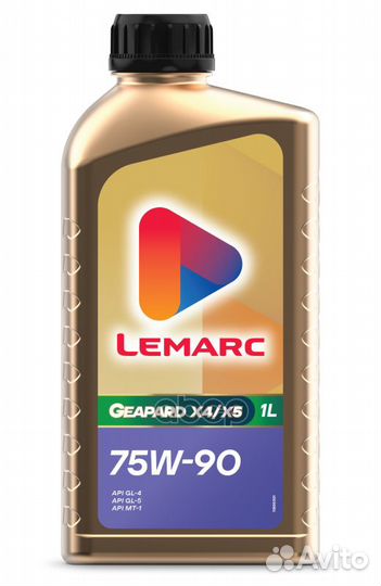 Масло трансмиссионное Lemarc geapard X4/X5 75W