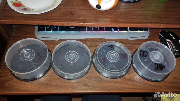 Диски, кассеты, телефон Alcatel, для сим карт