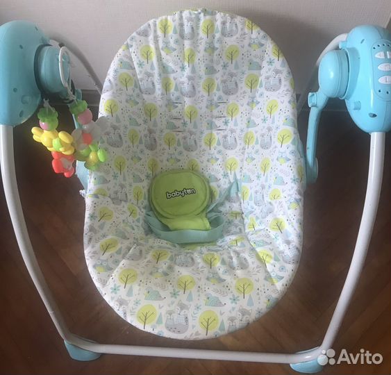 Детские электронные качели,эргорюкзак,прыгунки