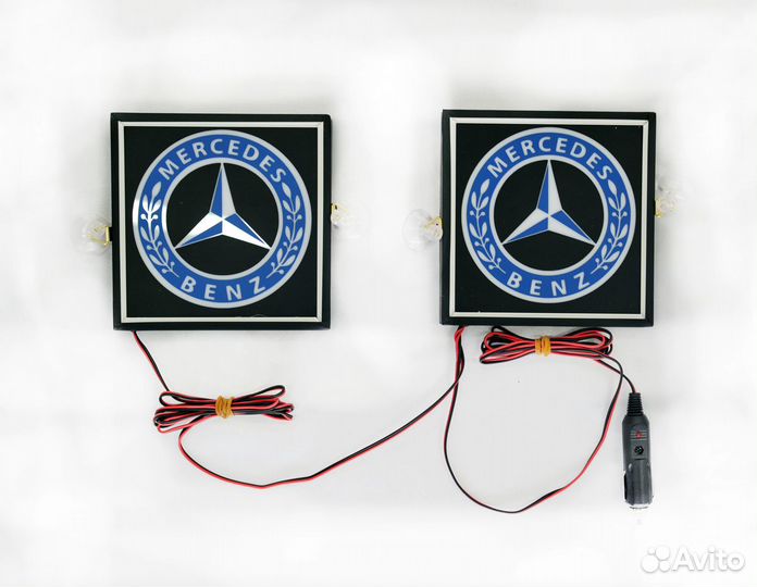 Светодиодная табличка двойная 150*150