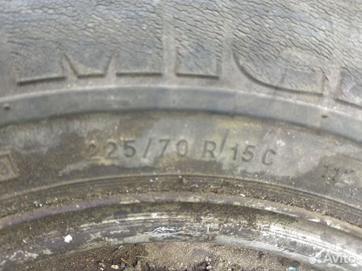 R15 Michelin Agilis 225/70, PCD 5x98 DIA 10