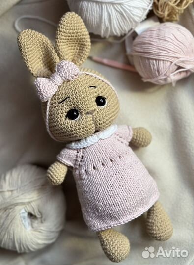 Зайка ручной работы