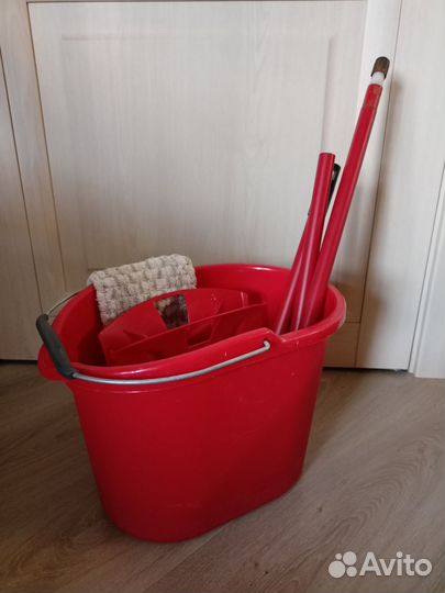 Набор Vileda ultramax (швабра+ведро с отжимом)