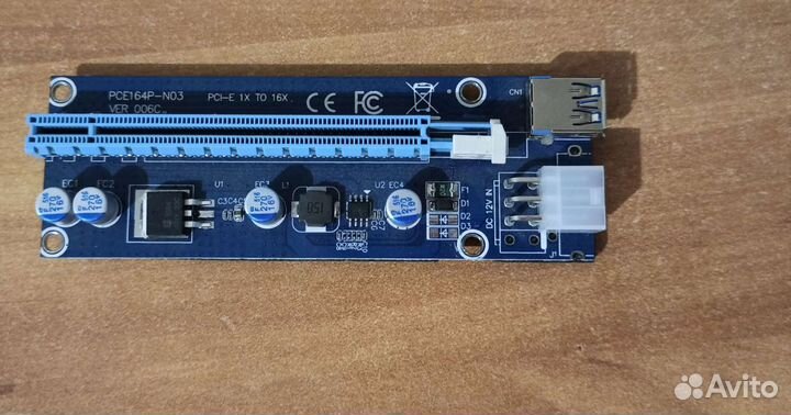 Райзер 006С pci-e 0.6м