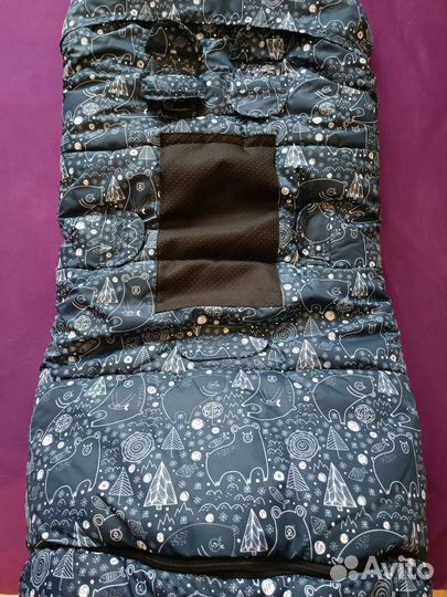 Тёплый конверт + муфта