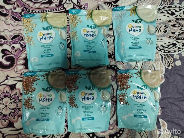 Детские каши молочные