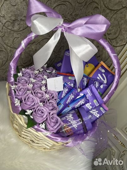 Корзинка Milka