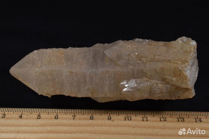 Красивый кристалл Кварц, кальцит. Лот №1032