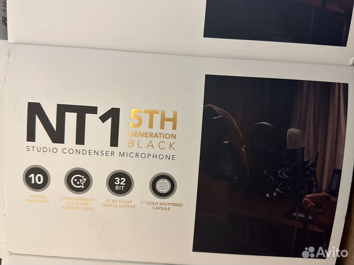 Студийный микрофон Rode NT1 Gen 5 Black