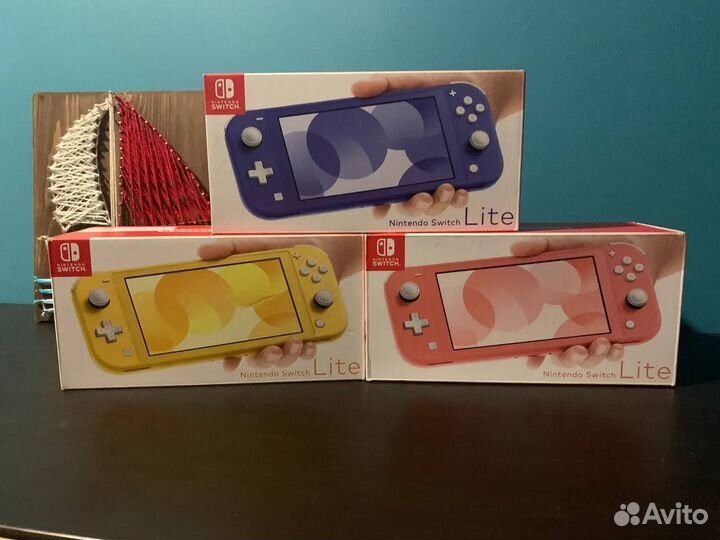 Новая Nintendo switch lite прошитая 128 гб