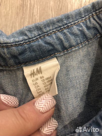 Рубашка 86-92 HM для девочки