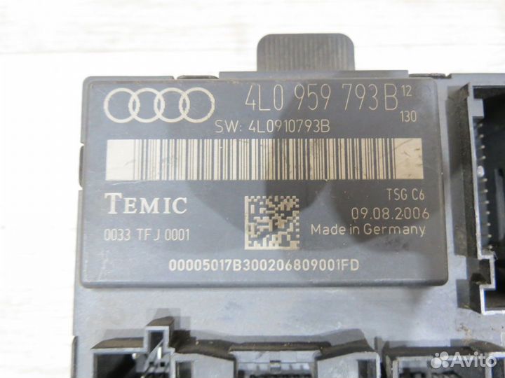 Блок комфорта Audi Q7 4L