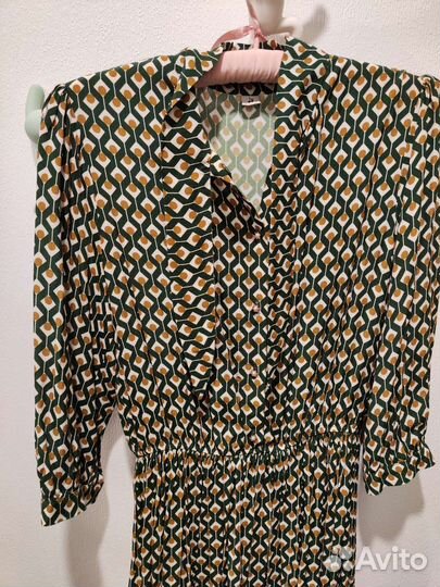 Платье unique fabric черешня