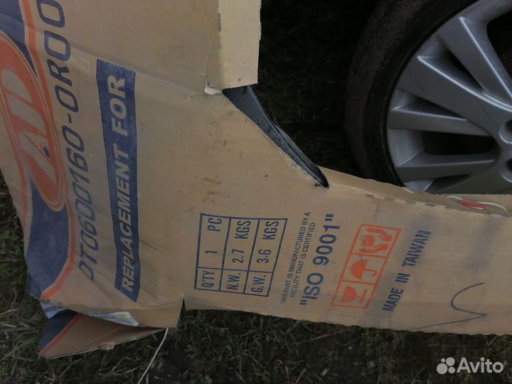 Крыло переднее правое на ниссан альмера