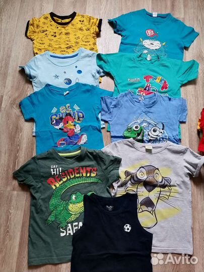 Вещи пакетом на мальчика 104-110-116-122