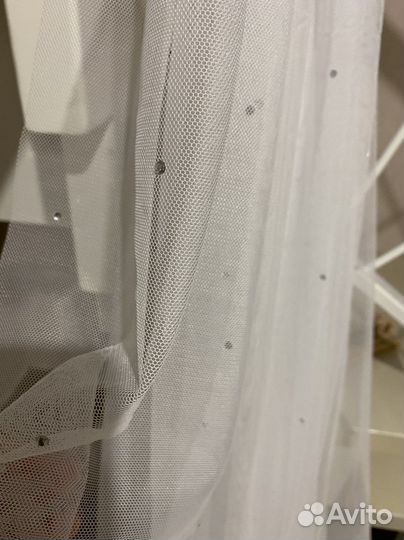 Тюль новый в ассортименте готовый