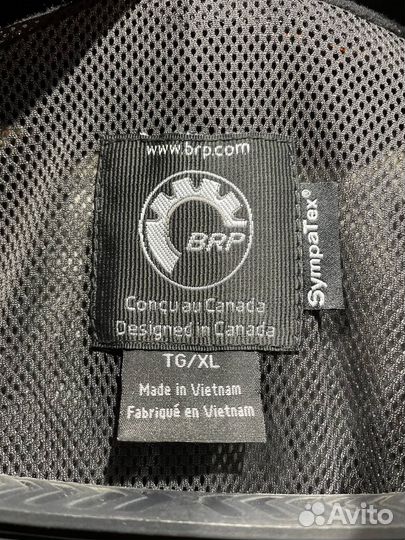 Куртка Ski-Doo Helium Pullover XL Orange/Ye