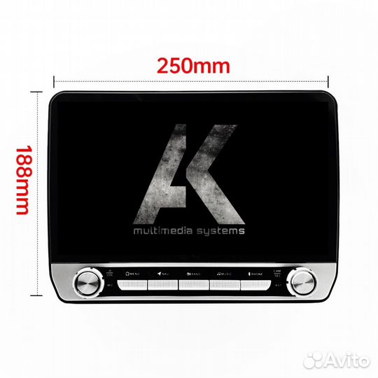 Магнитола Android AMG стиль 4/32
