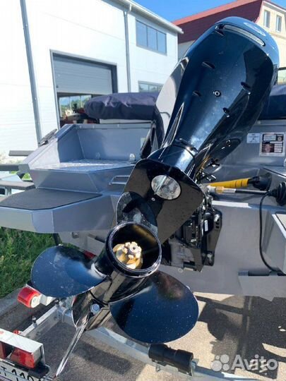 Volzhanka 46 fish с мотором Suzuki DF60ATL