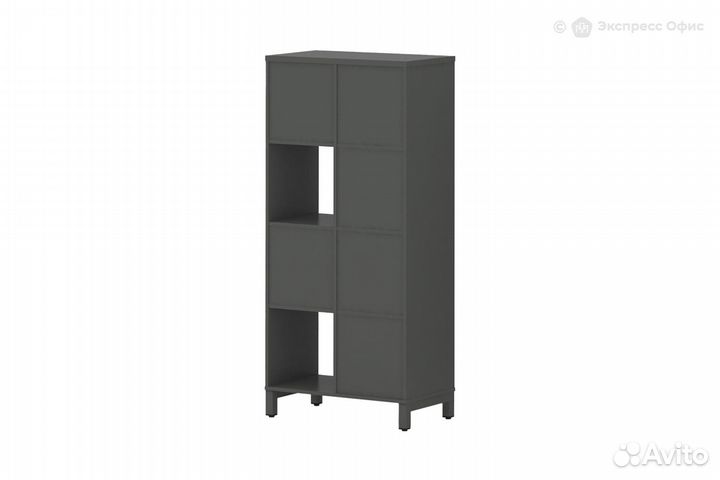 Стеллаж-перегородка односторонний четырёхъярусный Style Project SN.NS-421