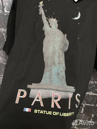 Футболка Balenciaga Paris унисекс