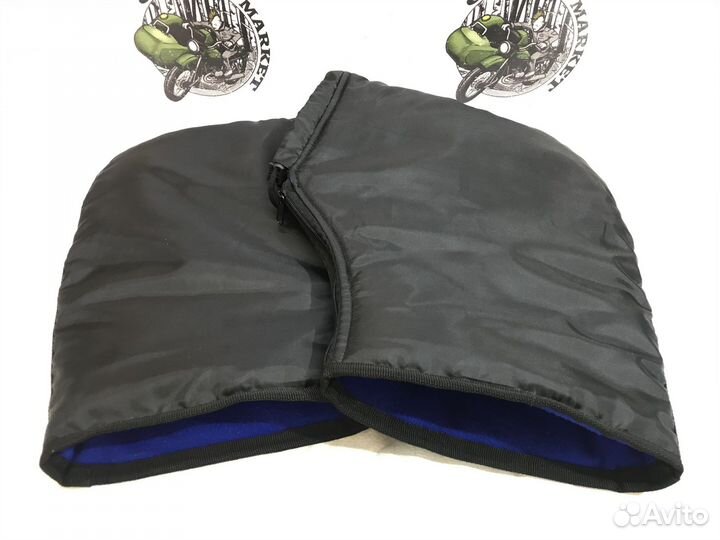 Зимние рукавицы на руль мотоцикла