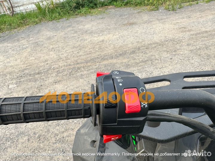 Квадроцикл Apollo RZ ATV200 Black + шлем