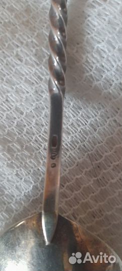 Серебряные ложки для салата